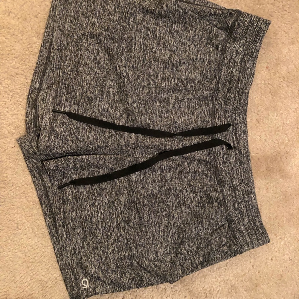 Heather gray athletic shorts